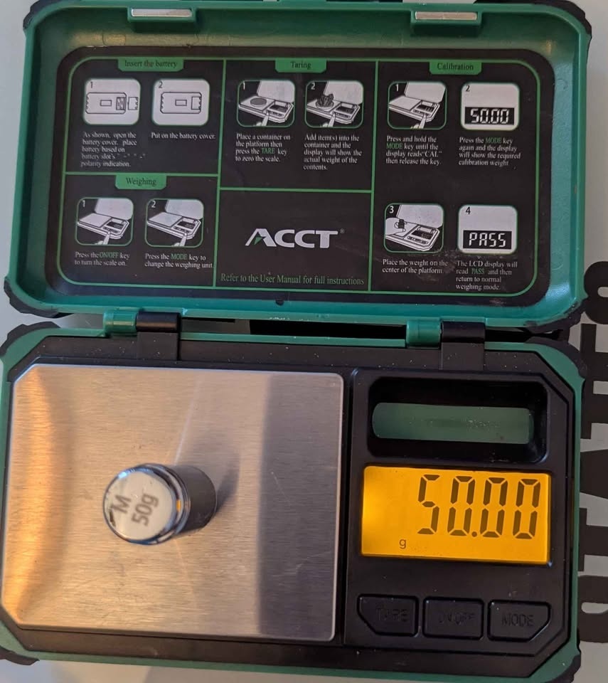 ACCT Precision Digital Pocket Scale (200g x 0.01g)