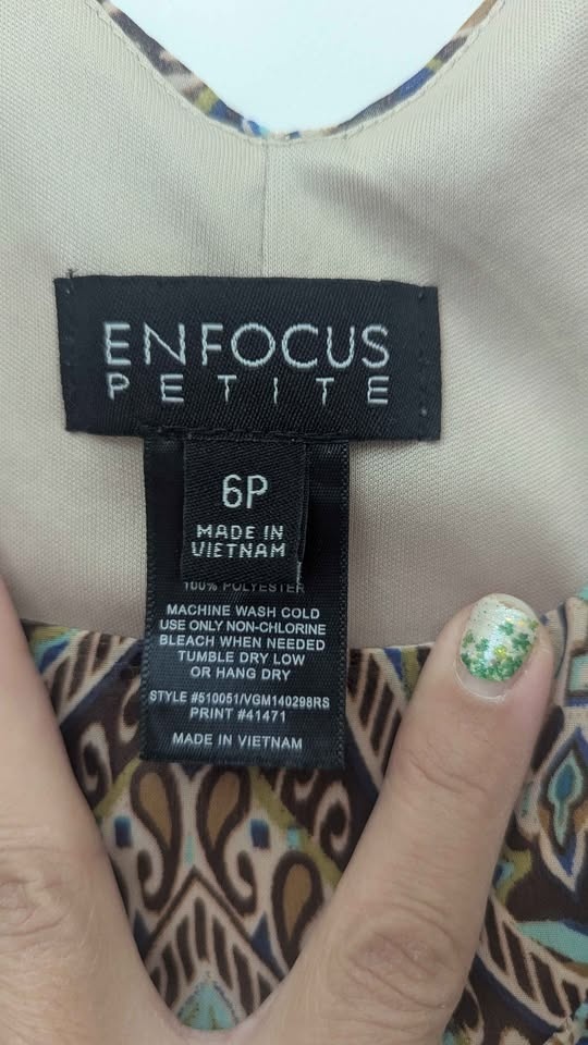 Geometric Print Sleeveless Dress - photo 4