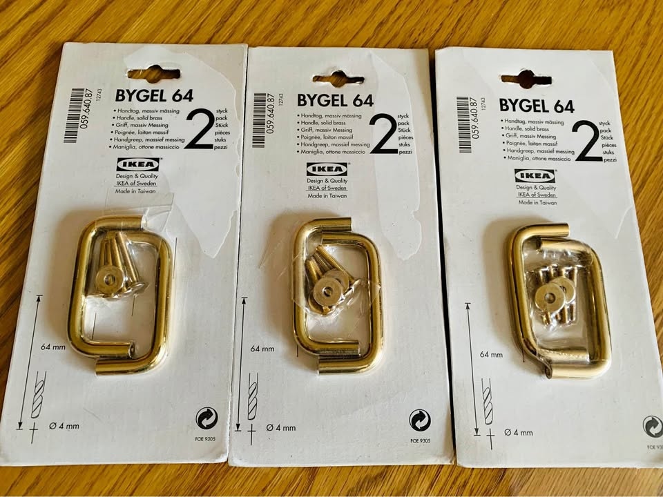 Pull Handles - Solid Brass
