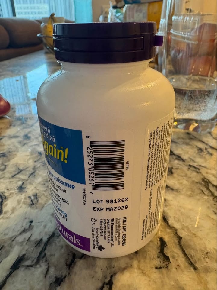 Webber’s Natural Lactase Enzyme - photo 3