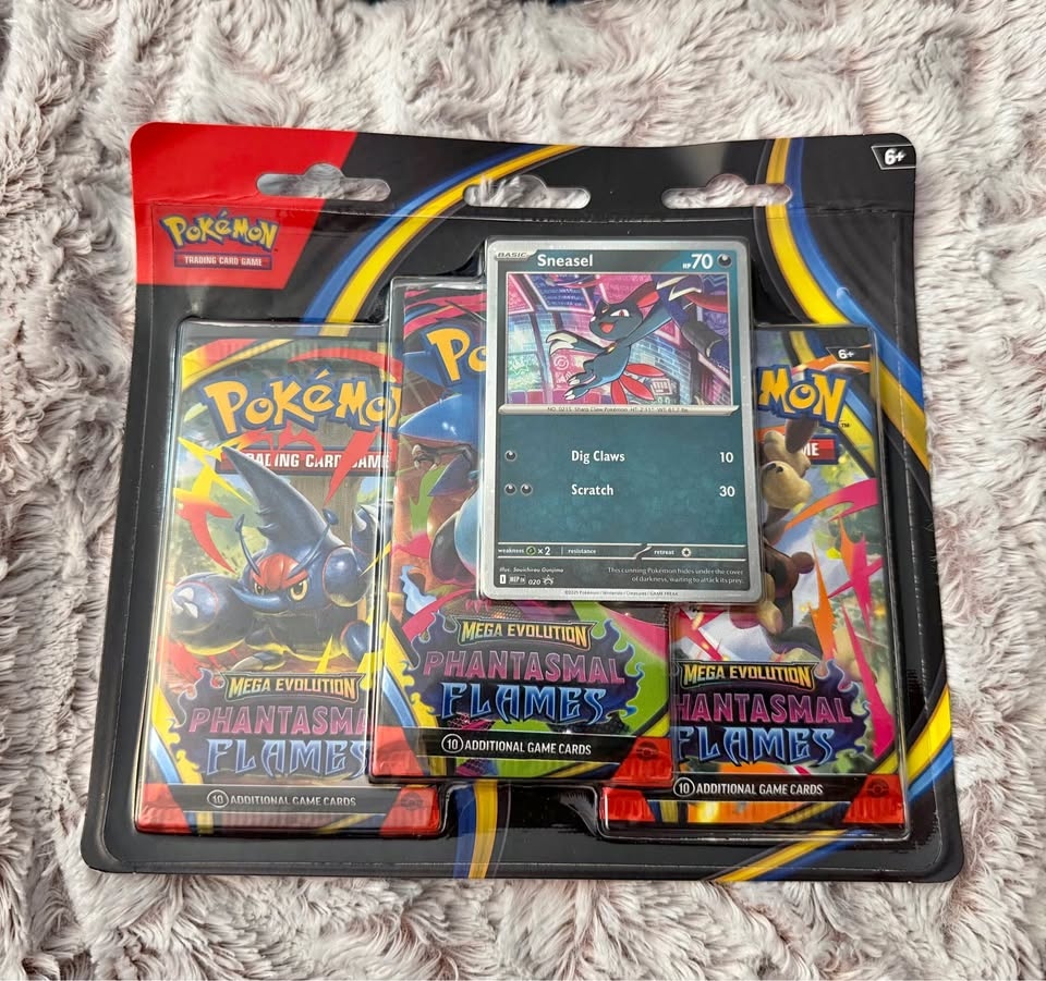Pokemon TCG Phantasmal Flames 3-Pack Blister - Two Pack