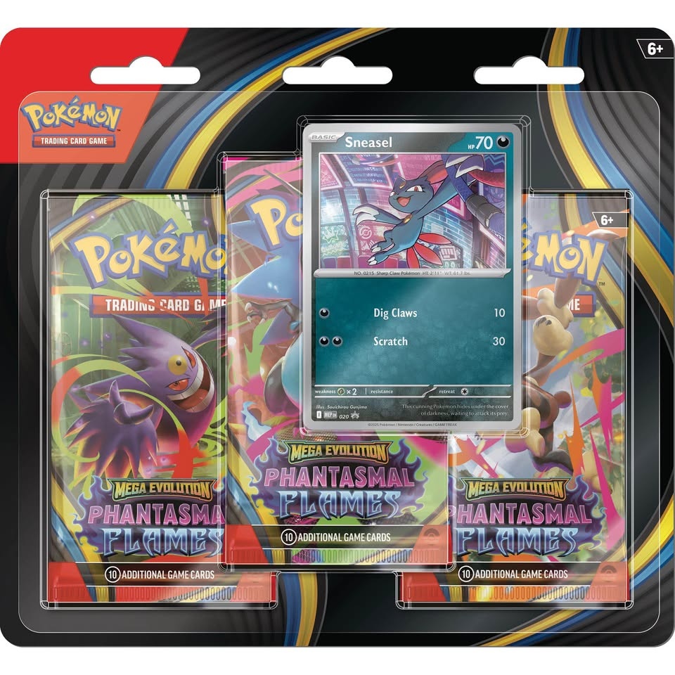 Pokemon TCG Phantasmal Flames 3-Pack Blister - Two Pack - photo 4