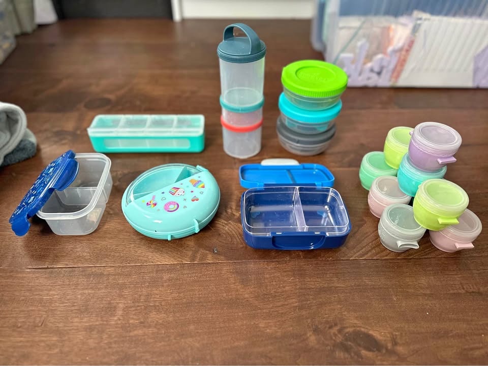 Kids snack containers