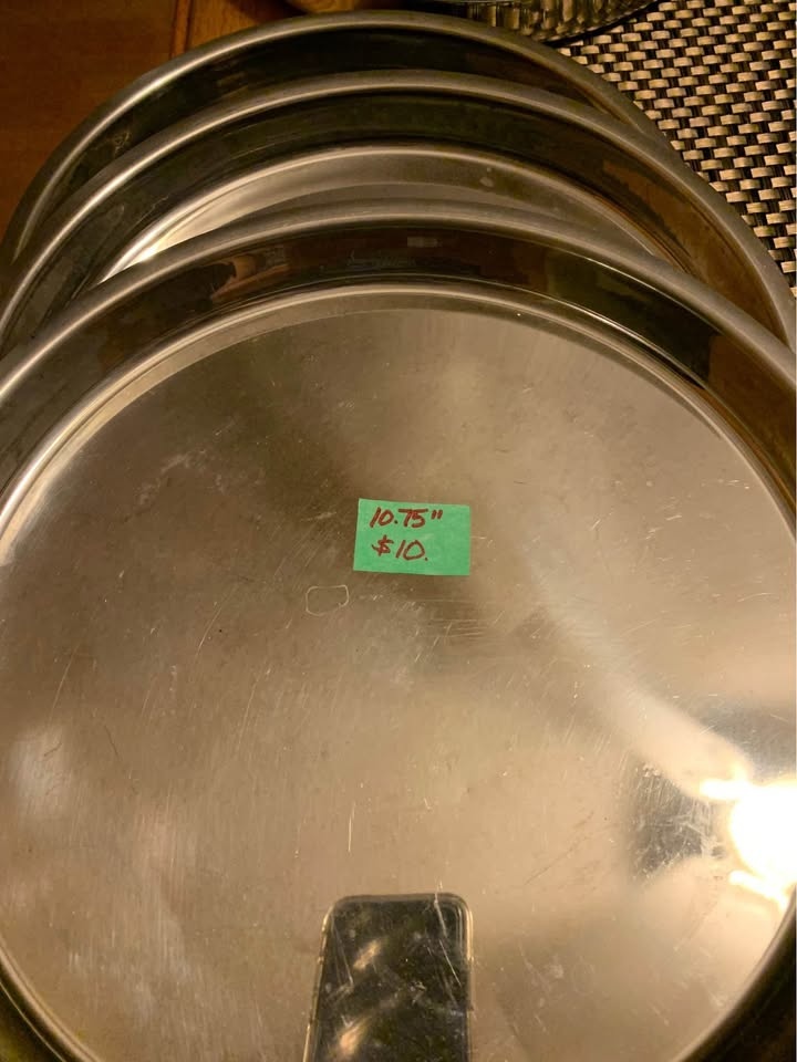 Serving Trays Stainless Steel $10 EACH - photo 2