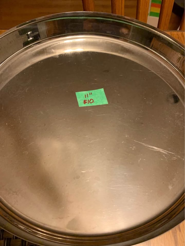 Serving Trays Stainless Steel $10 EACH - photo 5