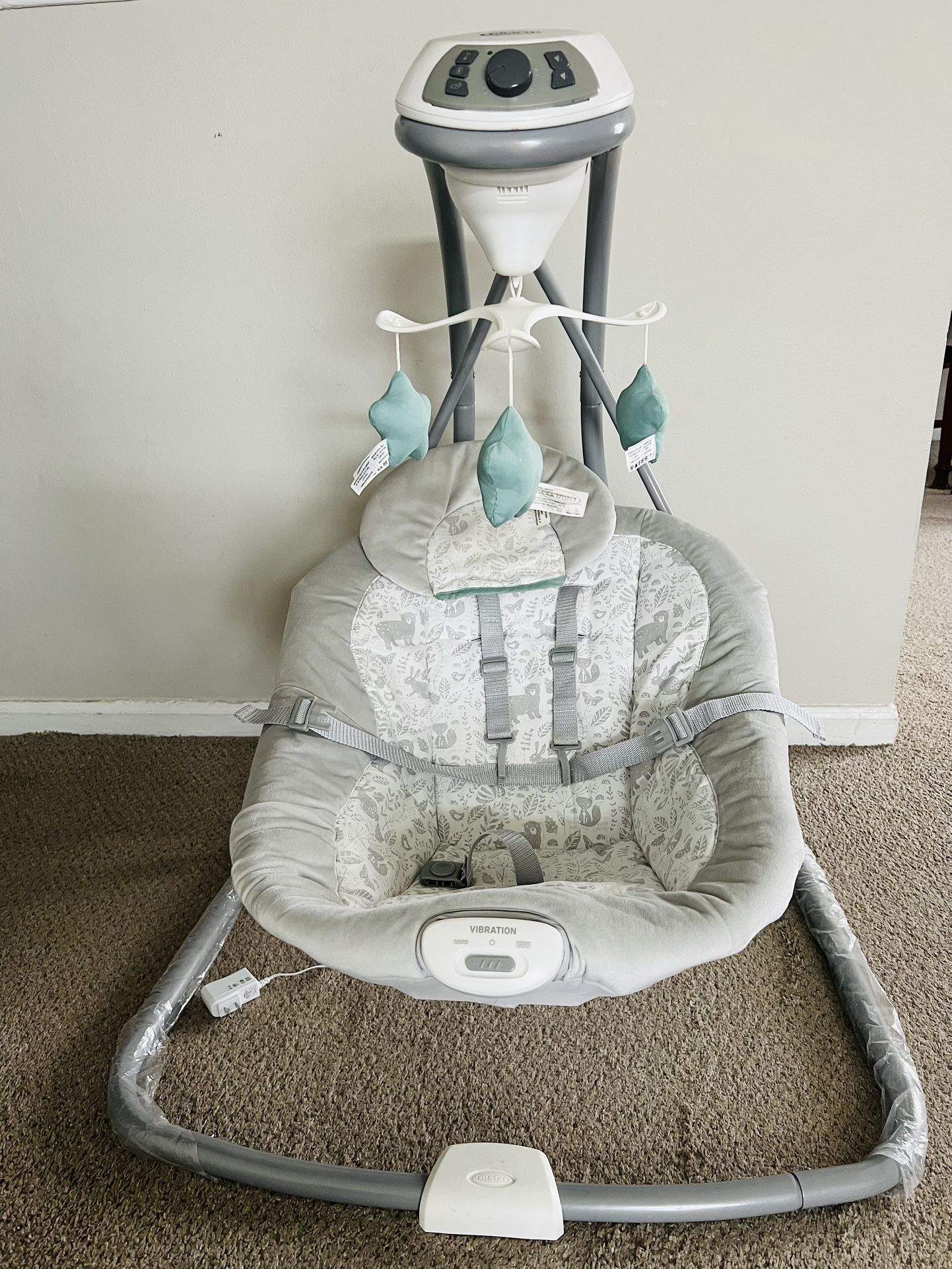 Graco Simple Sway Baby Swing - Gray
