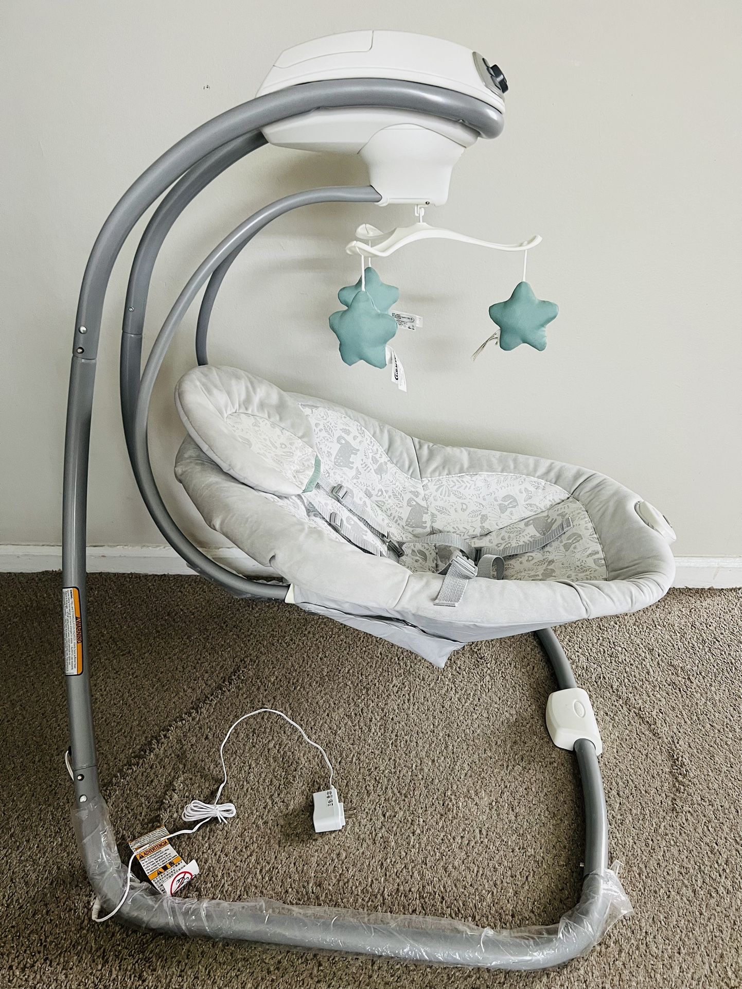 Graco Simple Sway Baby Swing - Gray - photo 2