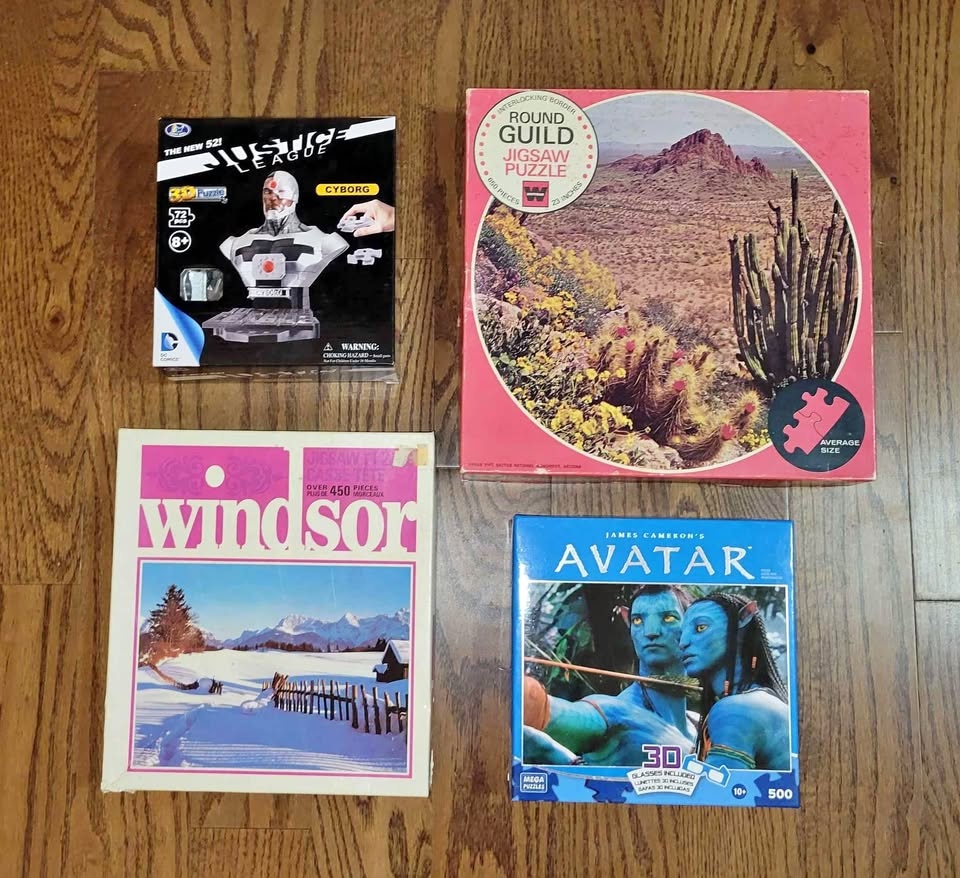 Jigsaw Puzzles - 4 Great Condition Puzzles