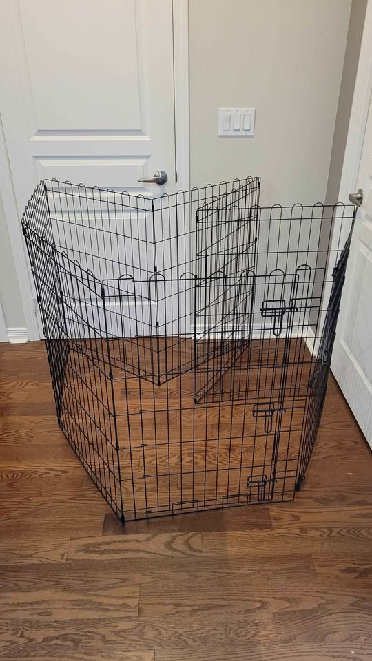 Foldable metal pet pen - photo 2