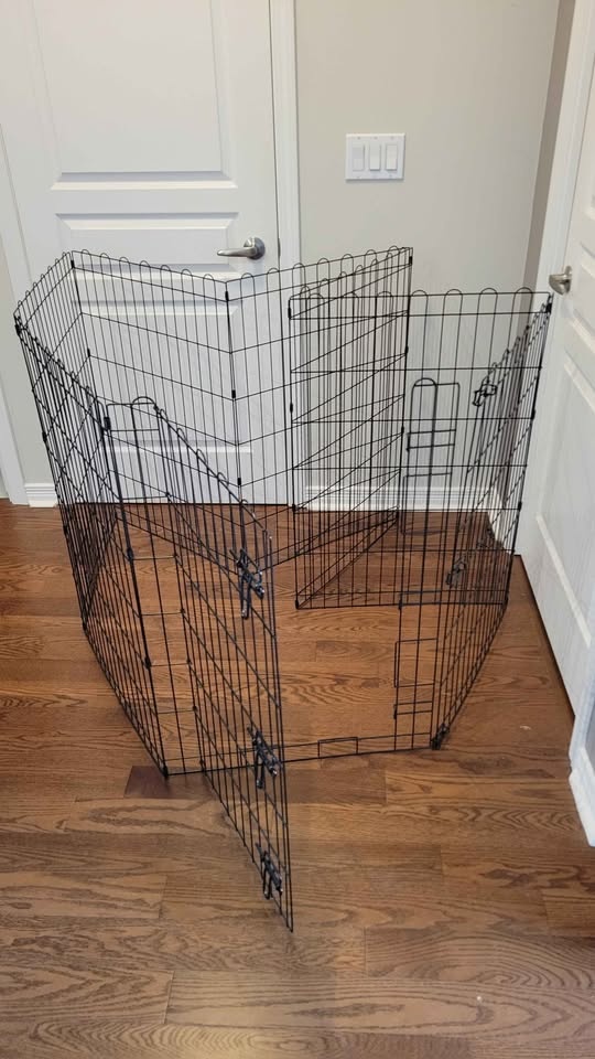 Foldable metal pet pen - photo 3