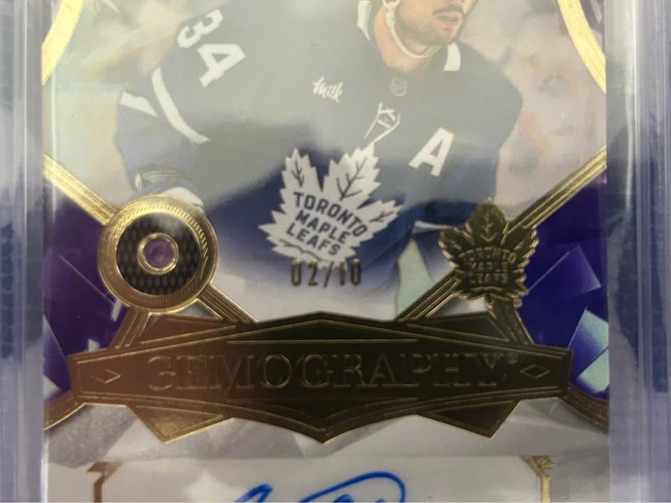 Auston Matthews Gemography /10 - photo 2
