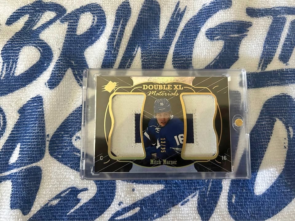 2016-17 SPX Double XL Materials Black /15 Mitch Marner