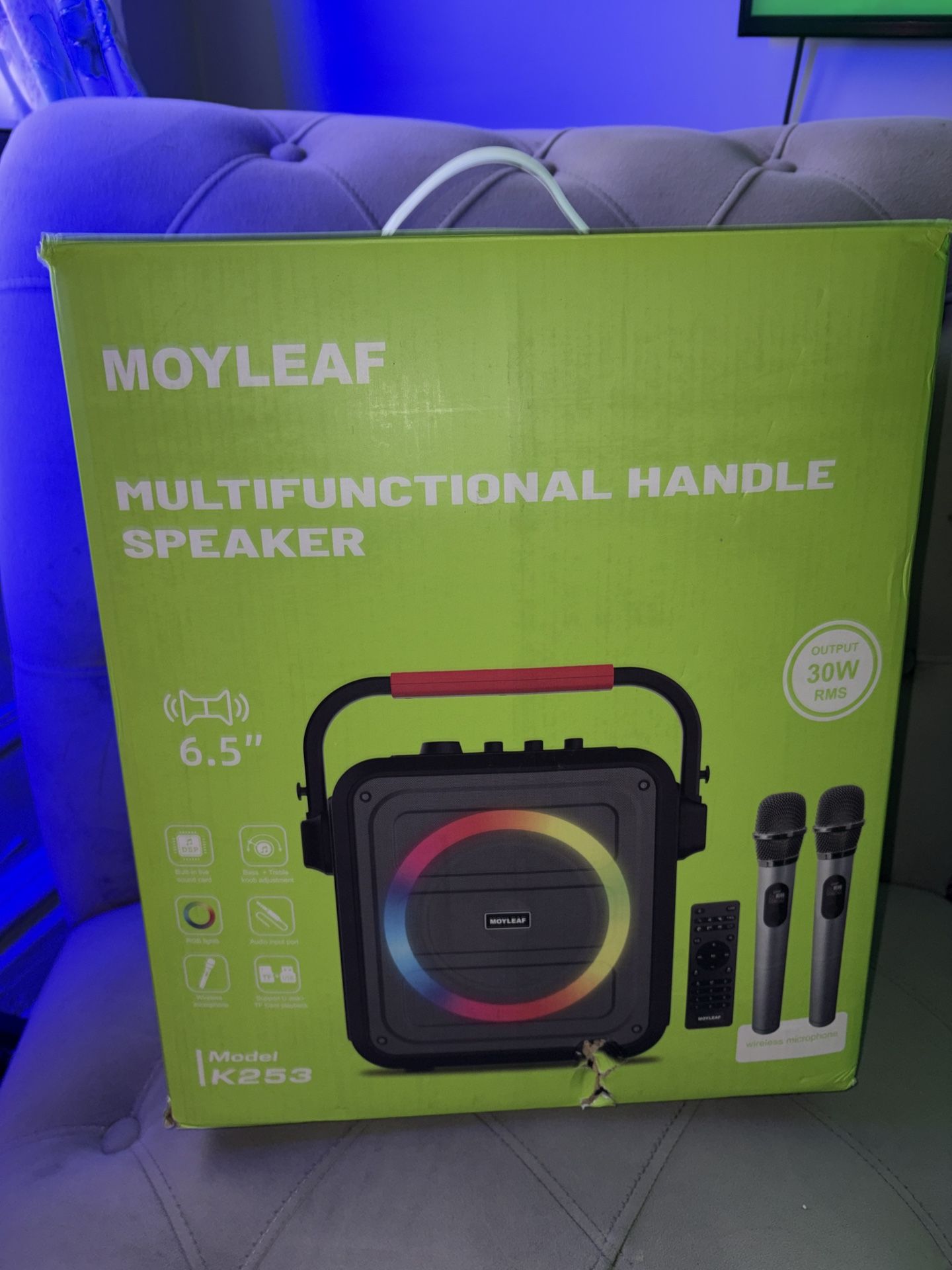 MOYLEAF Multifunctional Handle Speaker - New Sealed Box