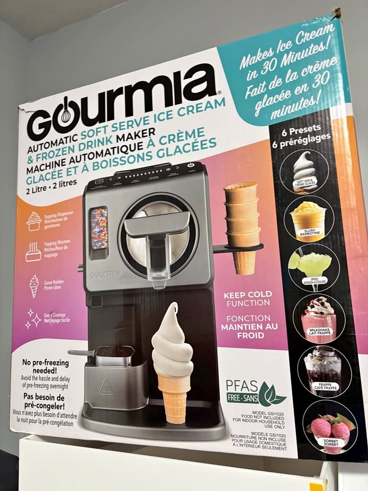Automatic Soft Serve Ice Cream & Frozen Drink Maker