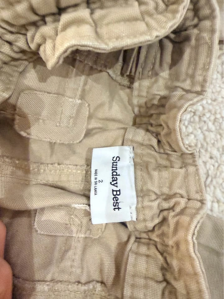 Sunday Best Tan Cargo Pants Size 2 - photo 3
