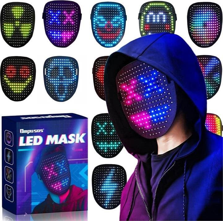 Ompusos LED Mask with Gesture Sensing - photo 2