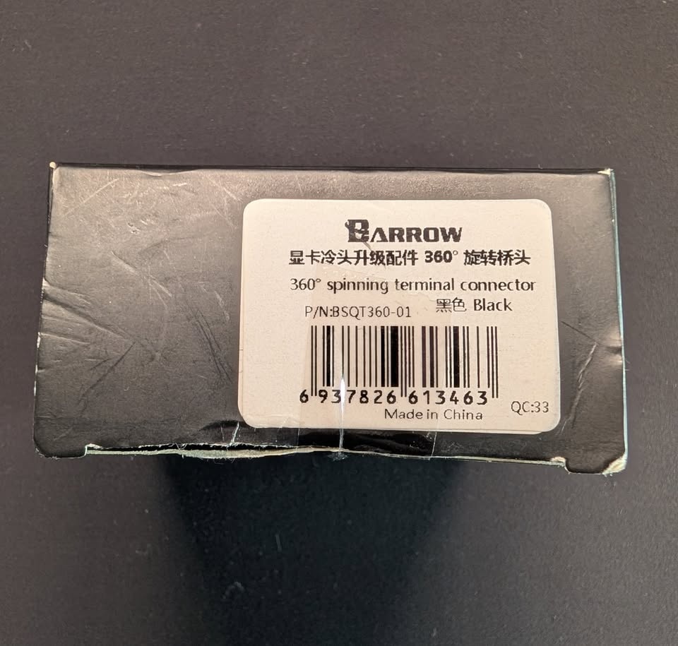 Barrow 360 Rotary Terminal Connector Upgrade Fitting for GPU Wat - photo 3