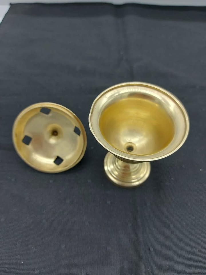 Vintage Brass Incense Burner - photo 3