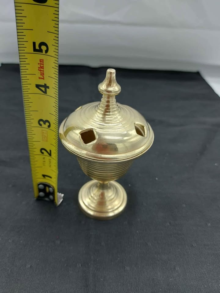 Vintage Brass Incense Burner - photo 5