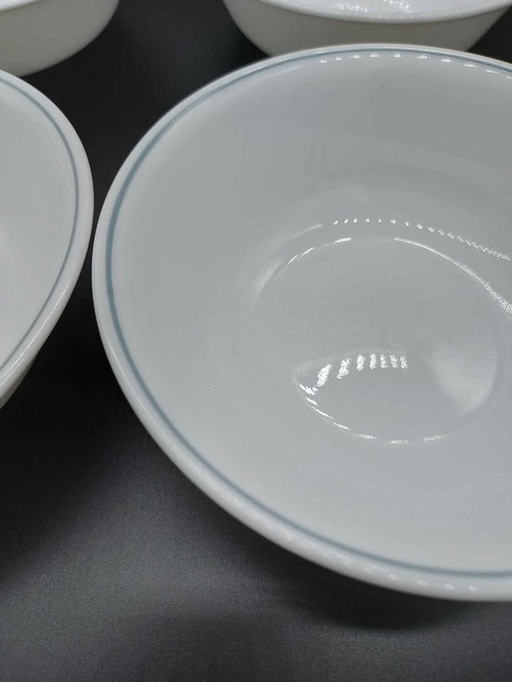 Corelle Bowl Set Of 4 White With Gray Band - photo 3