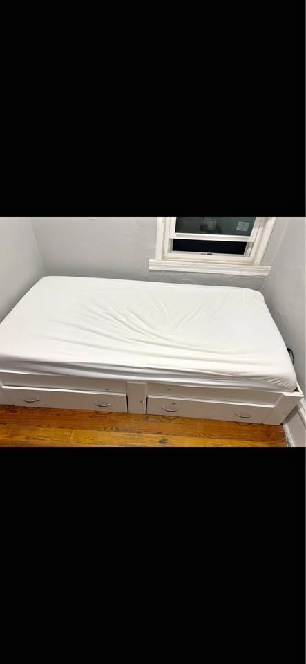 Twin Bed Frame and Mattress