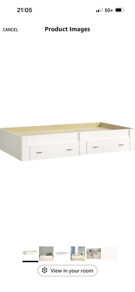 Twin Bed Frame and Mattress - photo 2
