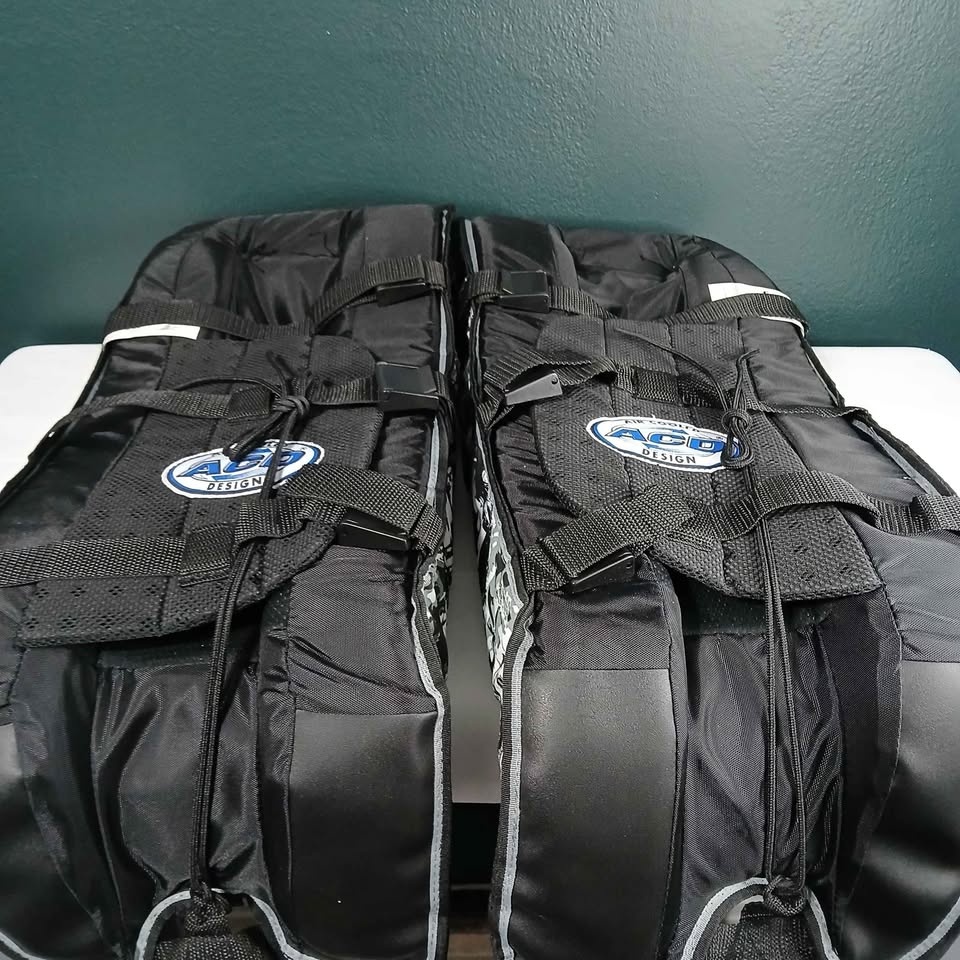 24" / 61 cm Franklin Street Hockey Goalie Leg Pads - photo 3