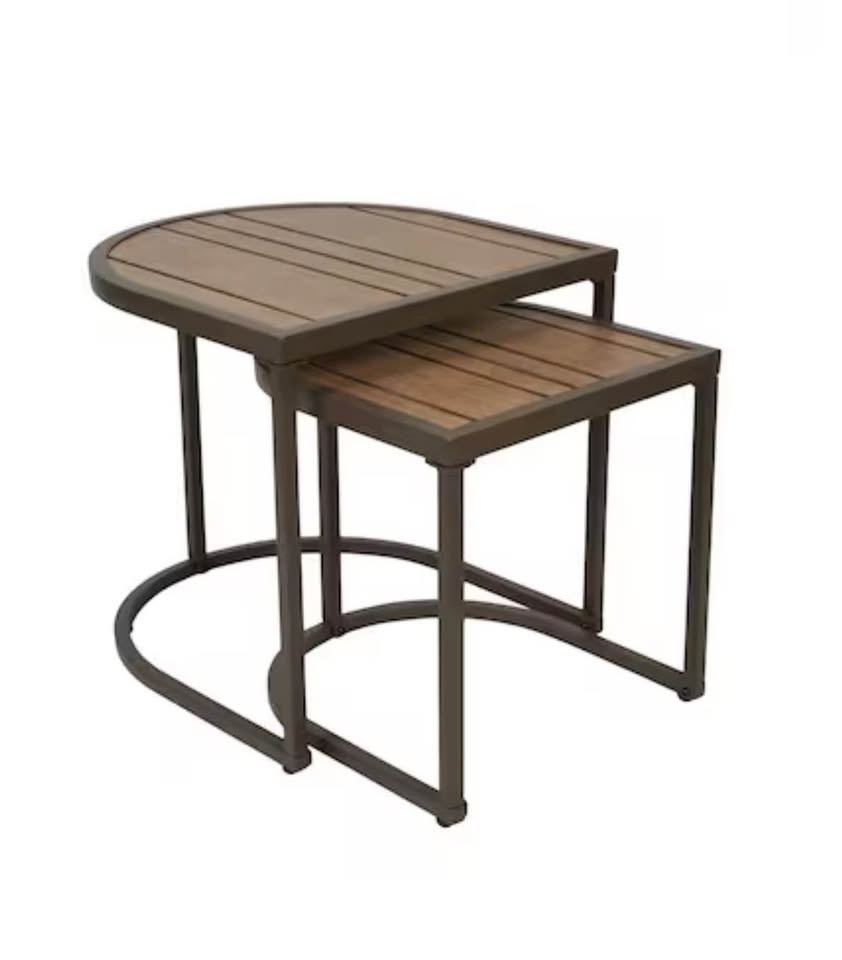 Allen + Roth 4-Piece Wicker Patio Set w/ Tan Cushions - photo 5