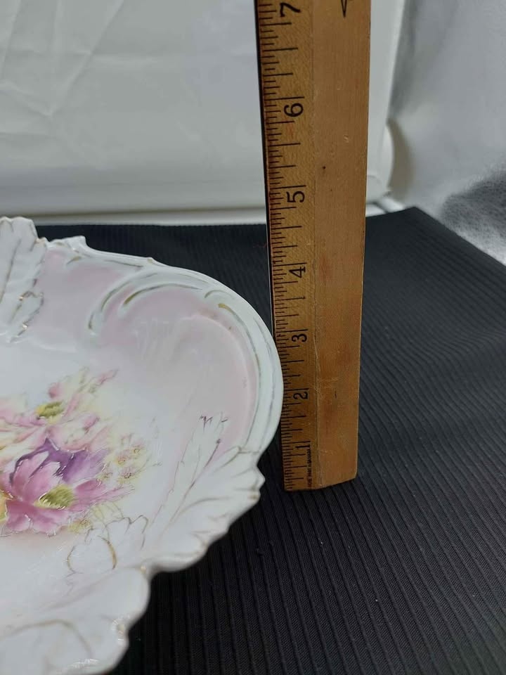 Big Vintage or Antique Floral Bowl - photo 2