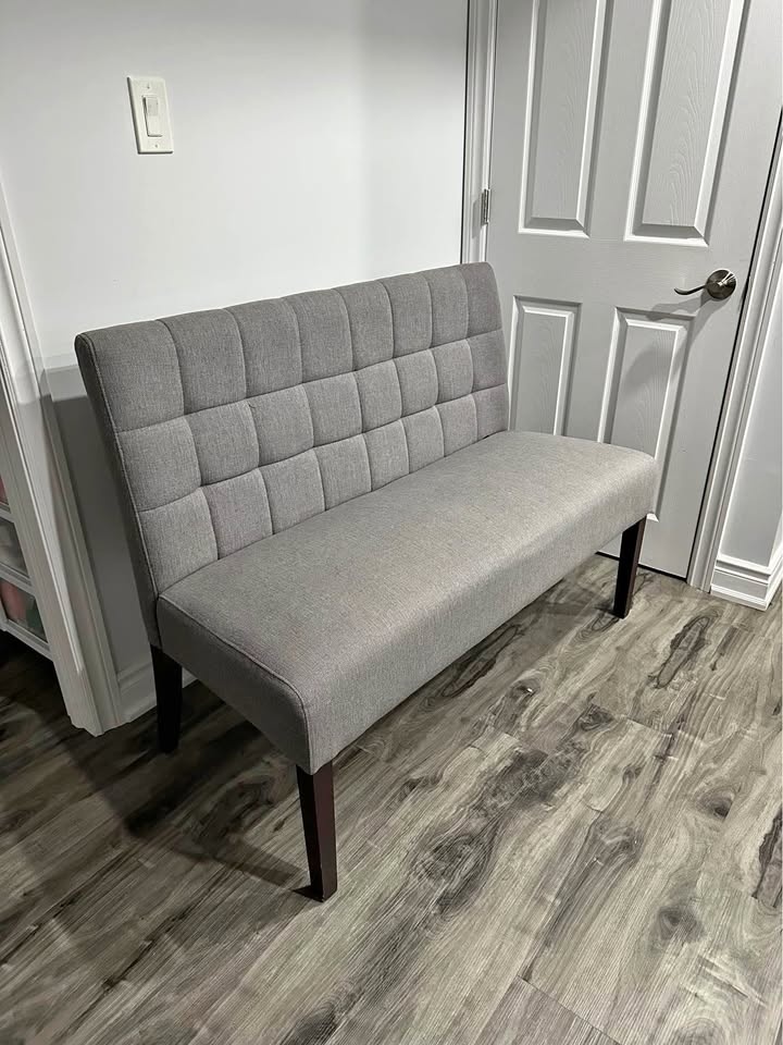 Grey Sofa/Bench