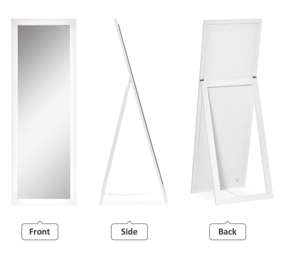 Brand New 58" x 20" Floor Standing Mirror! - photo 5