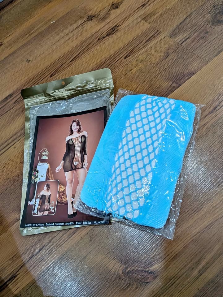 Brand new sheer fishnet lingerie dress