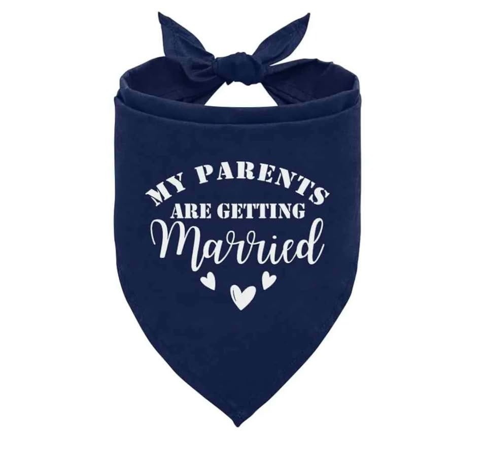 Brand New Dog Bandana for Wedding Photos - photo 2