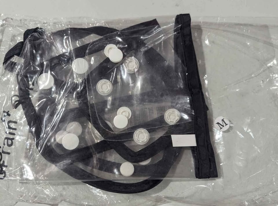 Brand new lightweight clear vinyl raincoat for dogs - photo 5