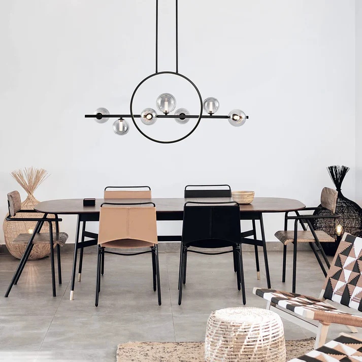 HOUSEMARK - Luna 8-Light Glass Pendant - photo 2