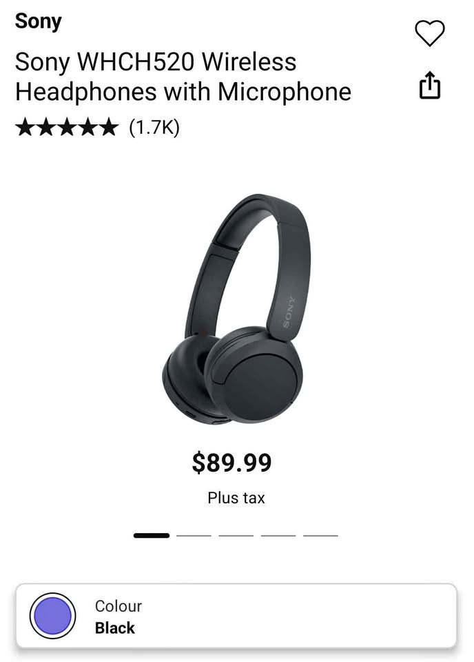 Brand new Sony Wireless headphones