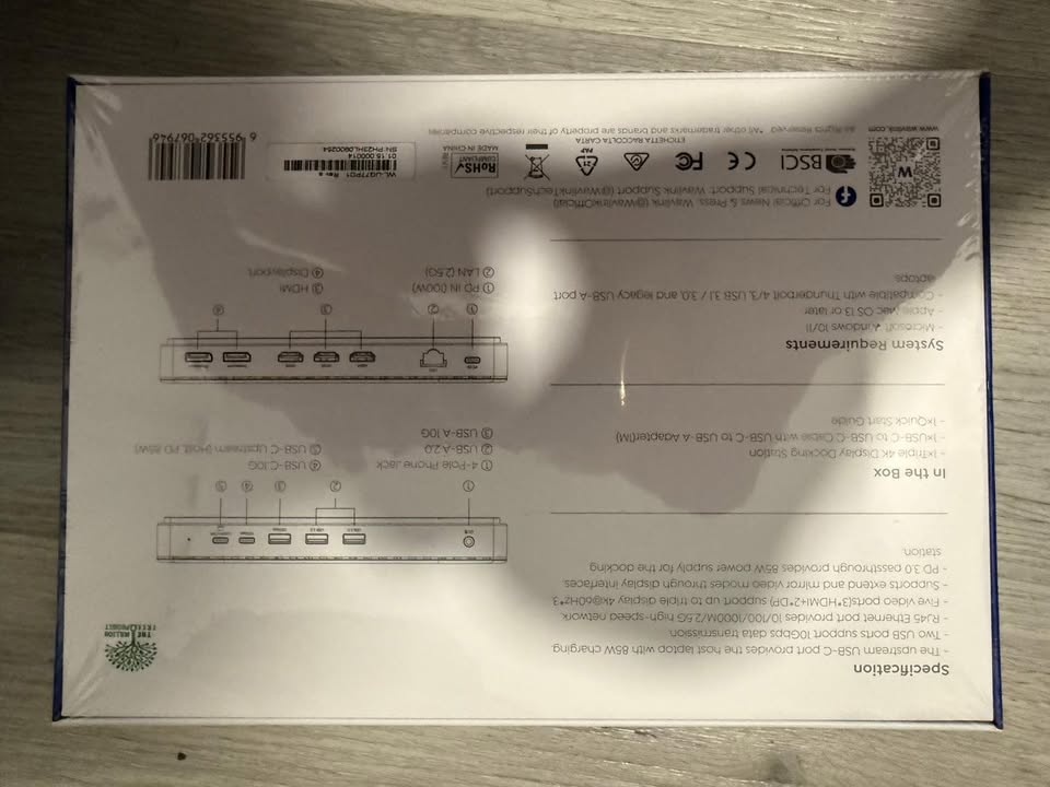 WAVLINK 13-in-1 Docking Station - Triple Monitor (SM770) - photo 3