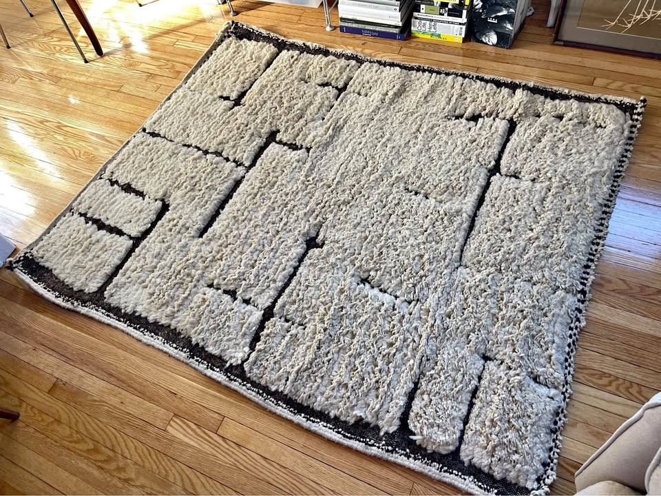 5x6’ Beni Ourain Moroccan Rug