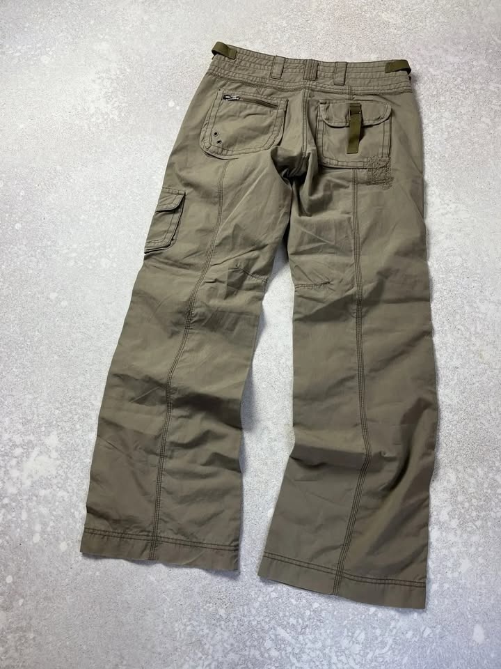 Rare Vintage Lowbox Bondage Multipocket Flare Jeans - photo 2