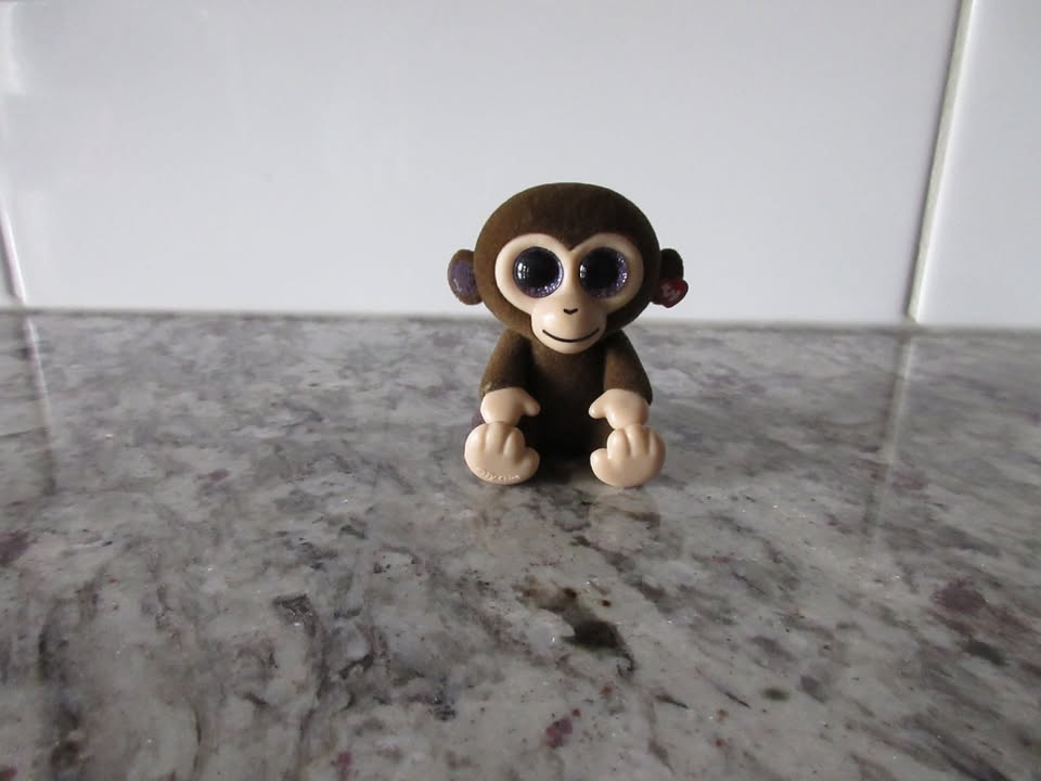 TY Beanie Boos Mini Boos Coconut Monkey Series 1 Figure - photo 3