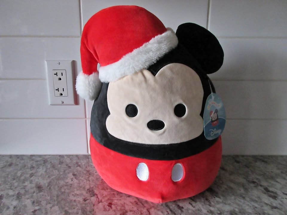 Mickey Mouse Christmas Squishmellow