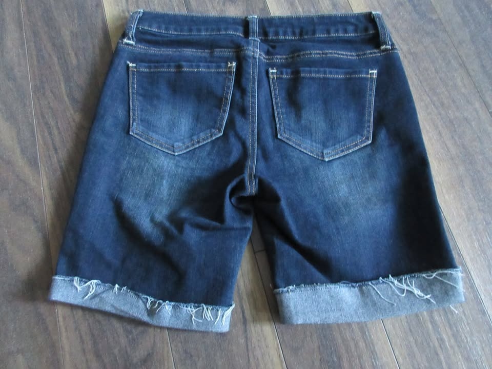 Ladies Size 26 Jean Shorts and Size Small Tank Top - photo 4