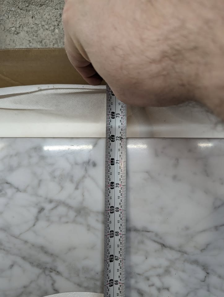 Marble Double Vanity Top - photo 4