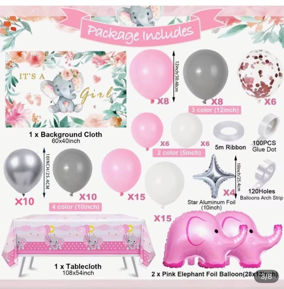 It’s a girl decoration pack - photo 2