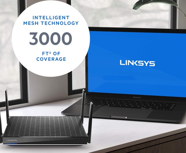 Linksys MR9600 AX6000 WiFi 6 Mesh Router - photo 2