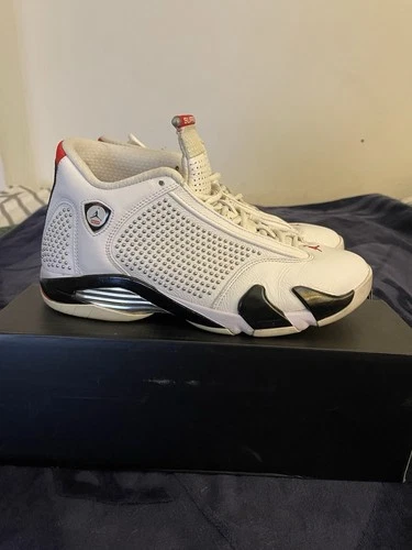 Size 10.5 - Supreme x Air Jordan 14 Retro White - photo 5