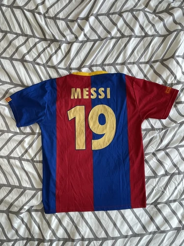 Vintage Lionel Messi Barcelona Jersey Mens Size S - photo 2