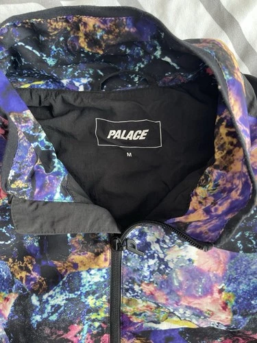 Palace Galaxy Shell Top Zip Up Jacket Sz M 100% Authentic - photo 3