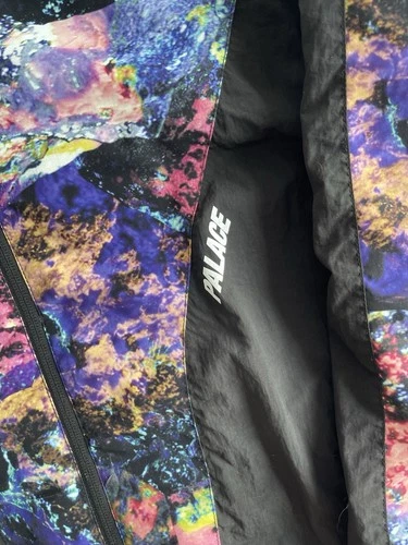 Palace Galaxy Shell Top Zip Up Jacket Sz M 100% Authentic - photo 5