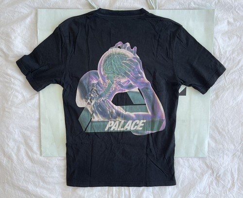 Palace T Shirt Brain Tri Ferg Sz M Black 100 % Authentic